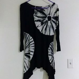 TieDye and rhinestone dress